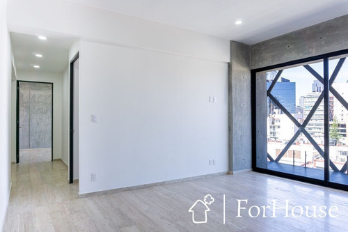Imagen 3 de 21 de Departamento Con Balcón En Renta En Roma Norte