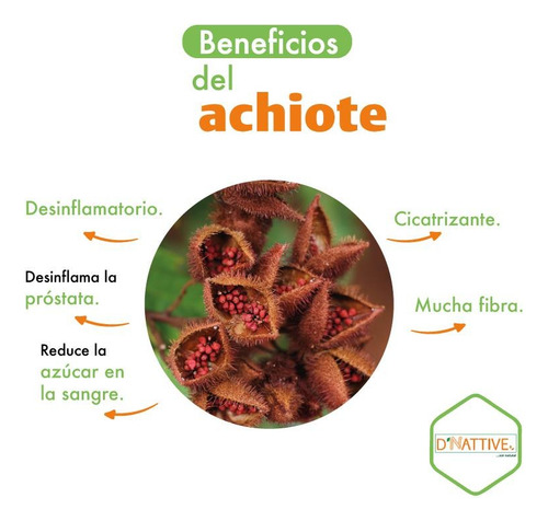 Achiote Sur Andino Desinflama Próstata 500g