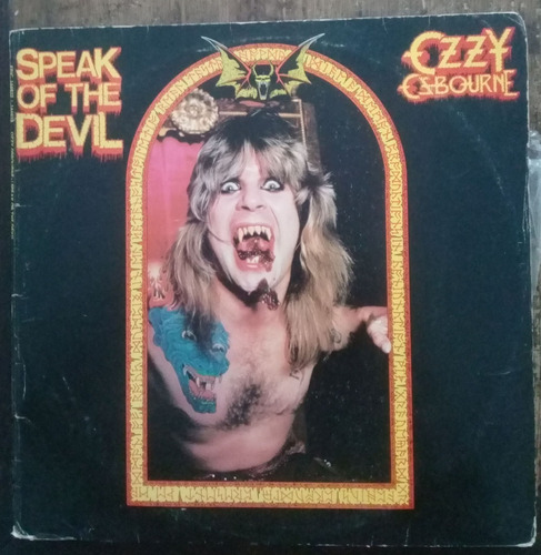 2x Lp Vinil (vg+ Ozzy Osbourne Speak Of The Devil Ed Br 1982