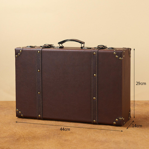 Baúl De Madera, Caja De 44 Cm X 14 Cm X 29 Cm
