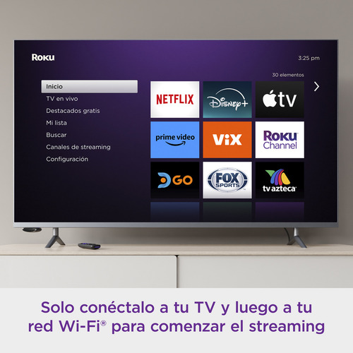 Roku Express Mod 3960x Negro Dispositivo De Streaming Hd