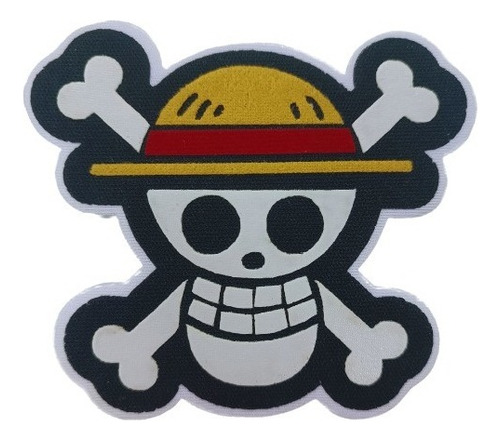 Parche One Piece Logo  Ropa Aplique Pega Con Plancha 