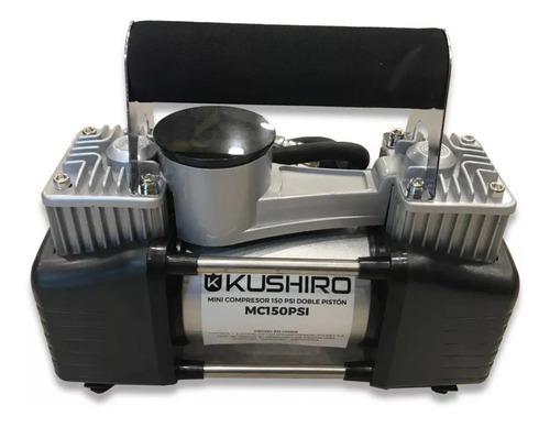 Mini Compresor Inflador Kushiro 150 Psi Doble Piston 12v