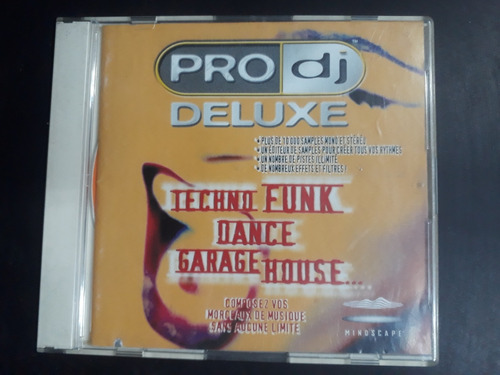 Pro-dj Deluxe Cd Rom Programa Disc Jockey 