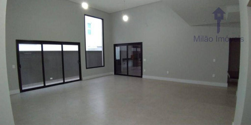 Imagem 16 de 27 de Casa 3 Dormitórios À Venda, 219 M², Condomínio Mont Blanc Em Sorocaba/sp - Ca0524