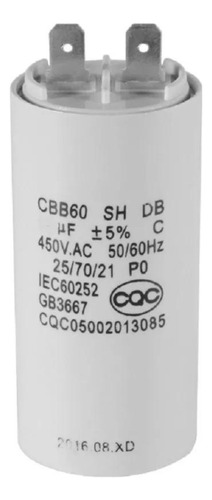 Capacitor De Marcha De 25 Uf