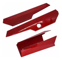 Comprar Kit Protetor Papinho + Tampa Lateral Mobilete Caloi Vermelho