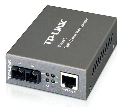 Convertidor De Medios Tp-link Mc210cs Monomodo Gigabit