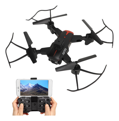 Cámara Dual Inteligente Rc Drone Stunt Roll Black Hd