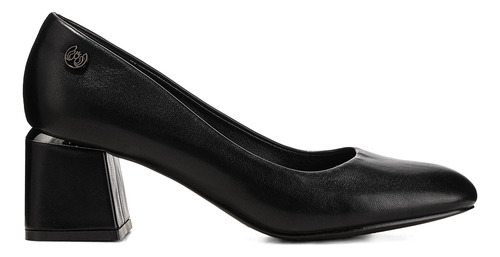 Zapatos Taco Negro Formal Mujer Weide Js60
