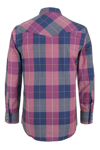 Imagen 2 de 6 de Camisa Vaquera Wrangler Hombre Manga Larga G43