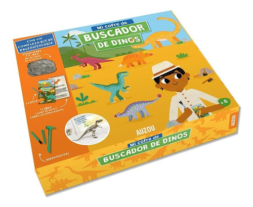 Mi Cofre Buscador De Dinosaurios - Edition Philippe Auzou