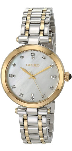 Reloj Mujer Seiko Srz532 Cuarzo Pulso Plateado Just Watches