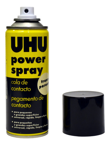 Uhu Aerosol Power Spray X 200 Ml Pegamento De Contacto