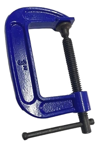 2 Grampo Sargento 76mm Fixação Tipo C 3 Pol. Marceneiro