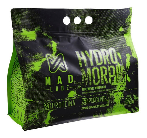 Mad Labz, Hydro Morph Proteína Hidrolizada, 2.26kg 73 Servs.