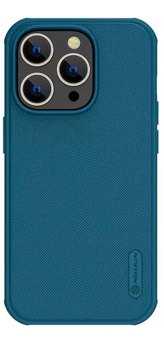 Case Nillkin Super Frosted Para iPhone 14 Pro - Azul