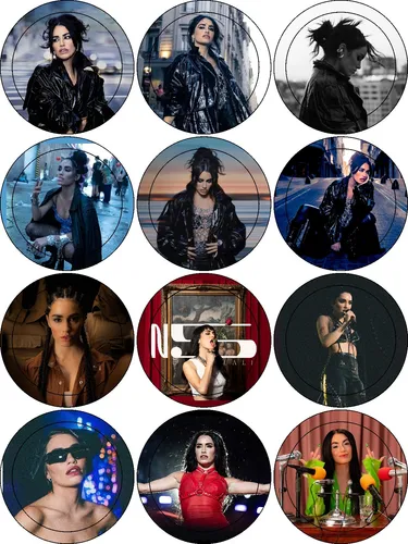 Pins Prendedores 55 Mm Lali Esposito Mp3 X 15 Unidades