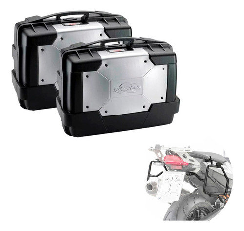 Baules Laterales 33l Con Soporte P/ Bmw F 800 R 2009 A 2016