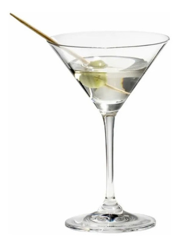 12 Copas De Vidrio 250 Ml  Martini Nadir