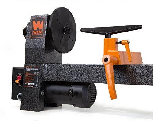 Wen 3420 Torno Para Mesa De Sobremesa De Velocidad Variable,