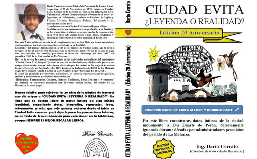 Imagen 1 de 2 de Libro Ciudad Evita ¿leyenda O Realidad? De Dario Cerrato