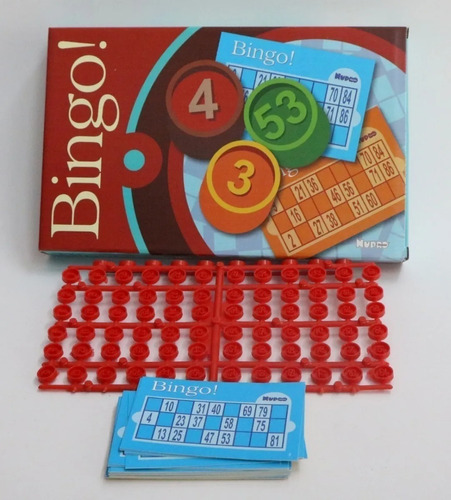 Bingo Family 90 Bolillas 25 Cartones 