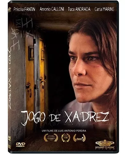 Dvd Jogo De Xadrez, Priscila Fantin, De Antonio Pereira +