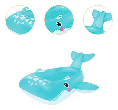 Tabla De Surf Inflable, Balsa De Piscina Inflable Con Asas,