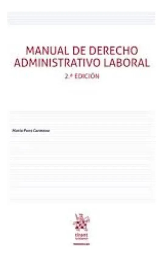 Manual De Derecho Administrativo Laboral
