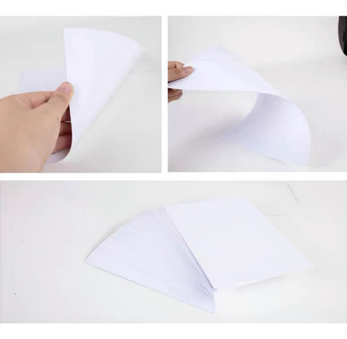Papel fotográfico mate A3, 100 hojas, 230 g, resistente al agua, color Jojo, blanco