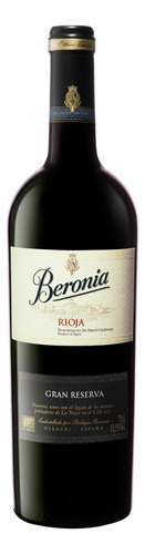 Vinho tinto Beronia Gran Reserva 750 ml