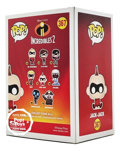 Funko Pop - Incredibles 2 - Jack Jack No. 367 - Hot Topic