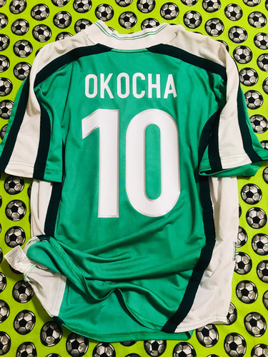 Jersey Camiseta Nike Nigeria Mundial 1998 Jay Jay Okocha M