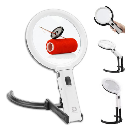 Lupa Plegable Deluxe Products Con Luz Y Estrella