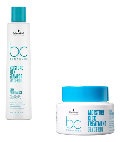 Kit Schwarzkopf Bc Bonacure Moisture Kick - Hidratação 48h