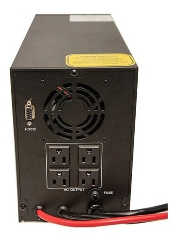Imagen 2 de 2 de Inversor Ups Cargador A 24v 1500w Va Onda Pura