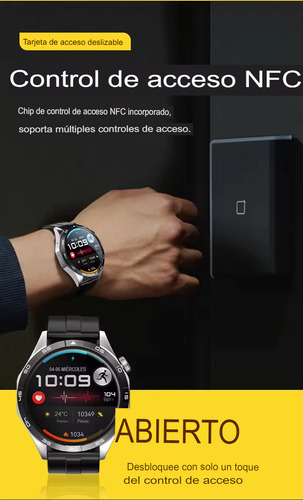 Reloj Smartwatch Con Telefono Incorporado Gps Nav Amoled