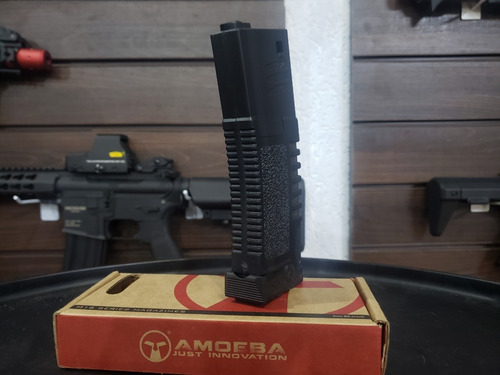 Imagem 3 de 6 de Airsoft Magazine Carregador Ares Aeg Mid-cap 01 Am4-140-bk