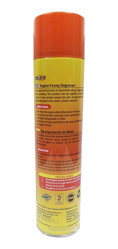 Imagen 3 de 3 de Desengrasante De Motor 650ml