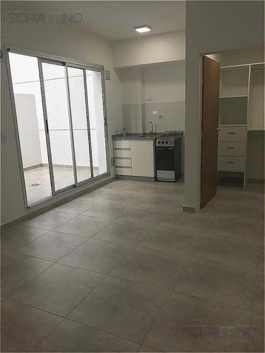 Departamento- 1 Amb - Pque. Chas, Patio, Solarium,parrillas, Sum Apto Credito