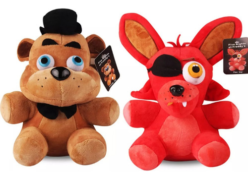 Juguete De Peluches Five Nights At Freddy's Foxy Regalo 2pcs