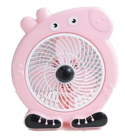 Ventilador De Escritorio Diseño Cerdita Pig Infaltil