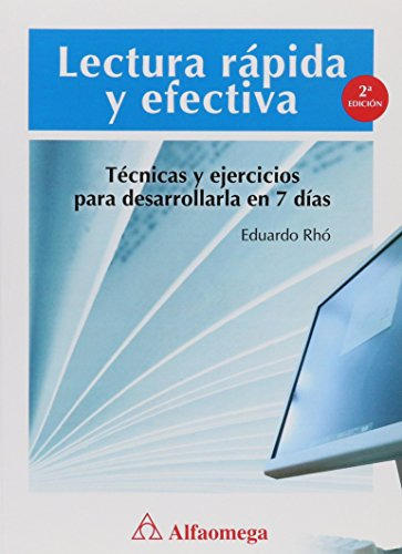 Libro Lectura Rapida Y Efectiva De Eduardo Rhó Ed: 1