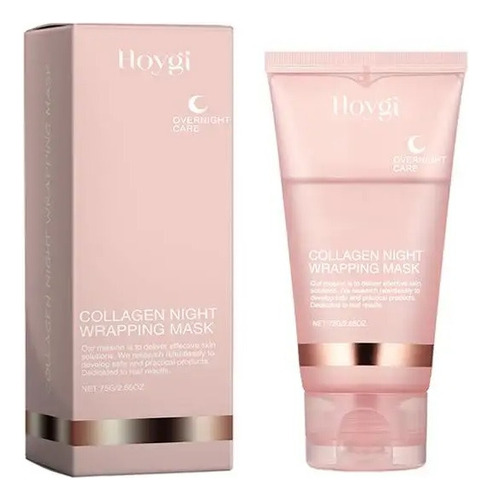 Mascarilla Facial Exfoliante Para Envolver La Noche Colágeno