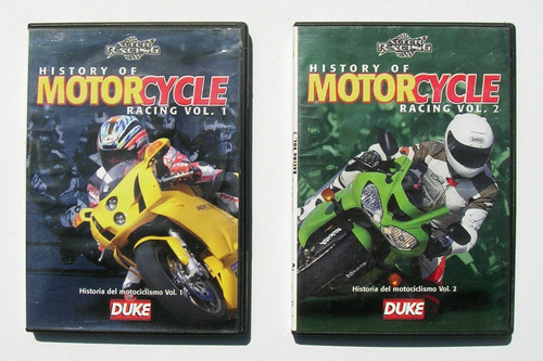 Hisroty Of Motorcycle Racing 1 Y 2, Dos Dvd's Mexicanos 2002