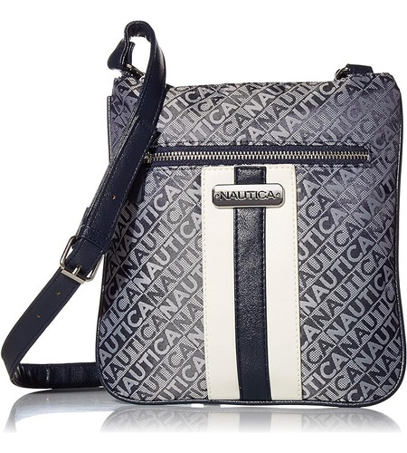 Bolso Bandolera Para Mujer Nautica Lakeside Signature Jaquar