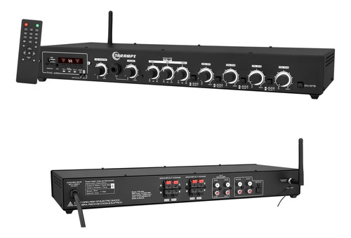 Barra Residencial Taramps Ths 4004 Amplificador 400w 4 Canal