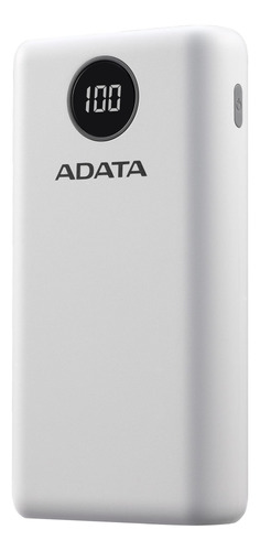 Adata Powerbank Batería Portátil Recargable P20000qcd Power