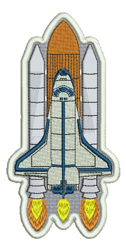 926-1 Nasa Pilotos Transbordador Espacial Parche Bordado 